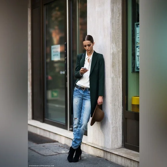 Pendleton 100% Wool Blazer Emerald Green | Classic Tailored Jacket | Made in USA - Picture 9 of 9